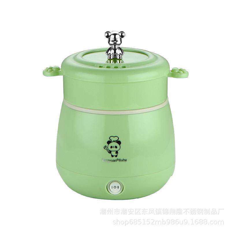 电煮锅多功能便携带蒸笼不粘锅家用宿舍办公煲仔饭电饭煲保温