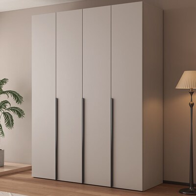 实木衣柜ENF级一门到顶主卧室家用收纳2025新款爆款整柜加厚柜子