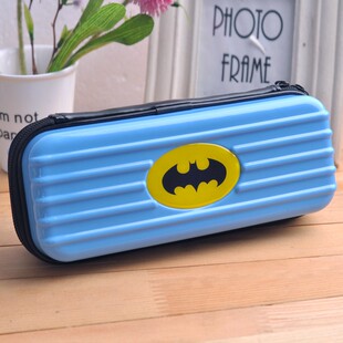 精选可定制硬壳笔袋大容量文具盒男女孩小学生铅笔盒密码锁包邮行