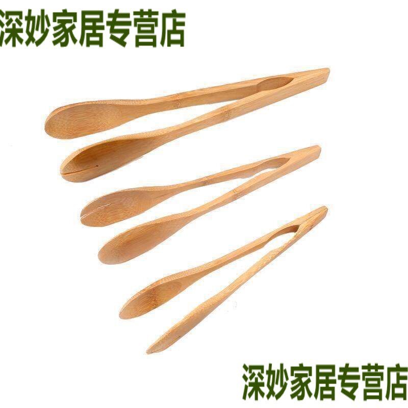 加长木食品夹子30lCM厨房坛子木质菜夹油炸竹夹子家用木泡菜专用