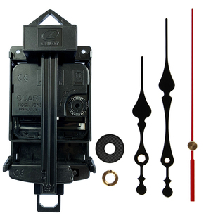 精选机芯摇摆扫秒静音石英电子钟创意diy全套带指针电池钟表挂钟