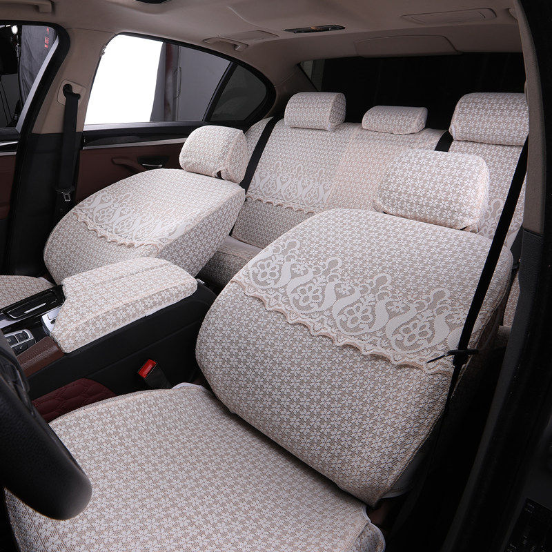 精选定制汽车座套全包布艺双层蕾丝座套座椅套坐垫半截座位套四季,汽车用品/电子/清洗/改装,专车专用座套/座垫,淘宝优惠券,粉丝福利购,淘宝优惠卷