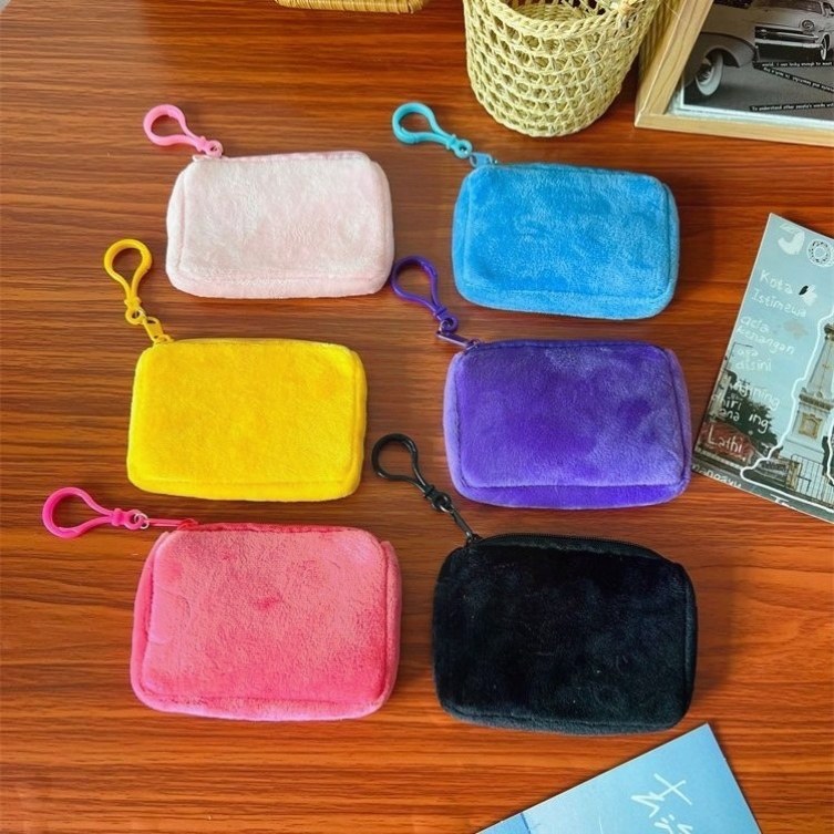 纯色零钱包 可挂书包 证件收纳小包 便携身份证卡包套 个性随身耳,节庆用品/礼品,创意零钱包,淘宝优惠券,粉丝福利购,淘宝优惠卷