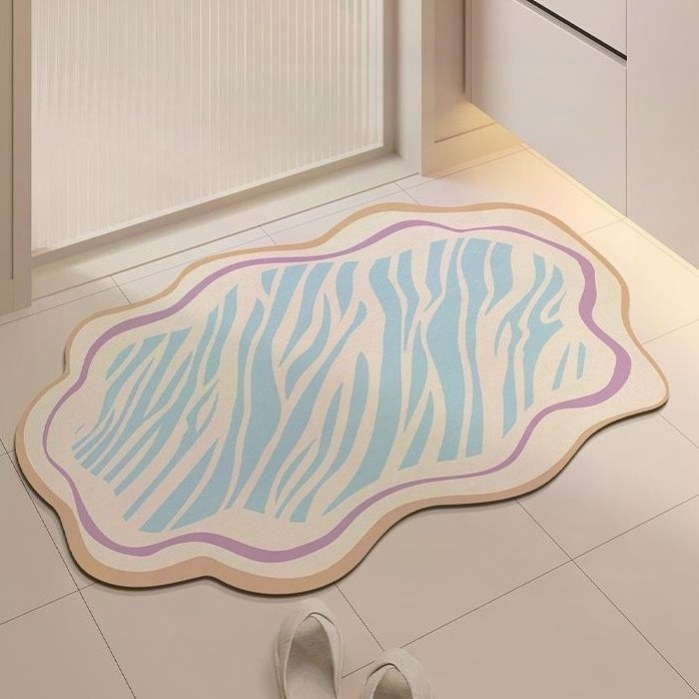异形 浴室地垫 防滑强吸水硅藻泥脚垫 卫生间速干地毯 洗手间门口,家庭/个人清洁工具,地垫,淘宝优惠券,粉丝福利购,淘宝优惠卷