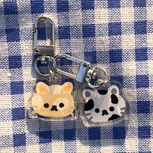 萌 可爱手机链u盘 熊熊原创 猫咪挂件钥匙扣Airpods挂饰耳机包包