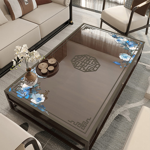 2026新款透明软玻璃茶几桌垫隔热垫耐高温PVC桌布防水防油免洗垫