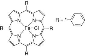 间-四苯基卟啉氯化铁/四苯基卟啉铁  Cas号: 16456-81-8