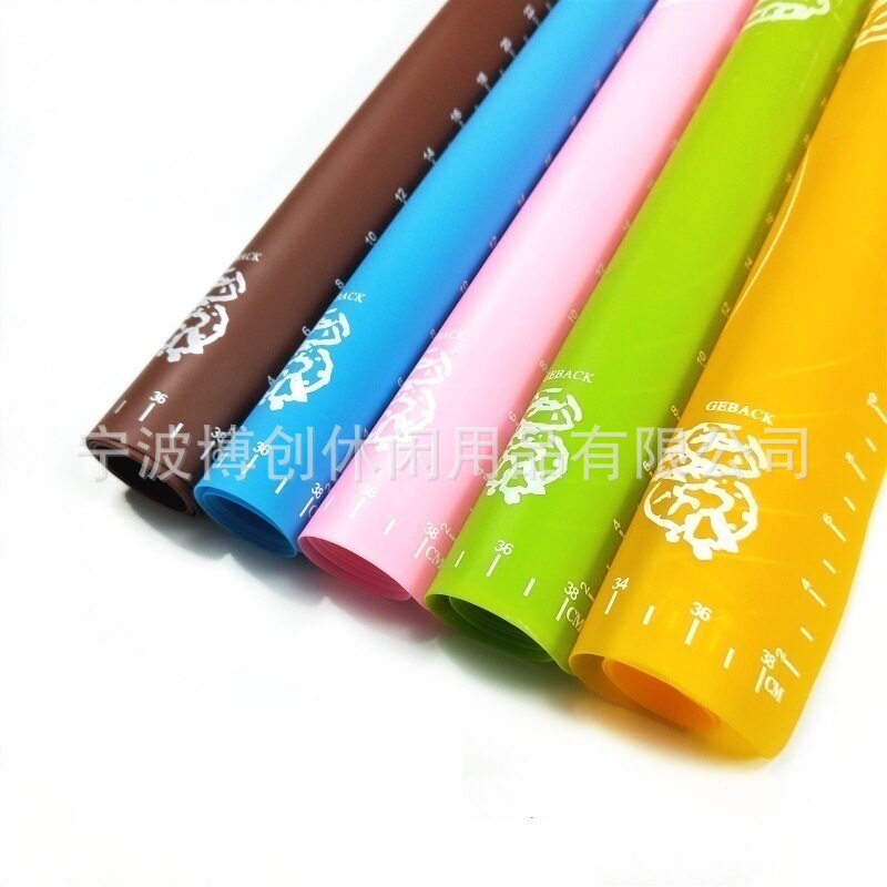 耐高温刻度防滑擀面垫加厚烘焙垫厨房硅胶垫超大硅胶和面垫揉面垫