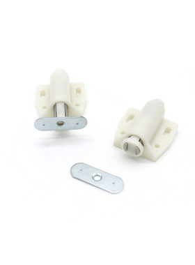 左钢单门碰磁吸反弹器201橱柜单门玻璃磁吸反弹器拉手 五金件