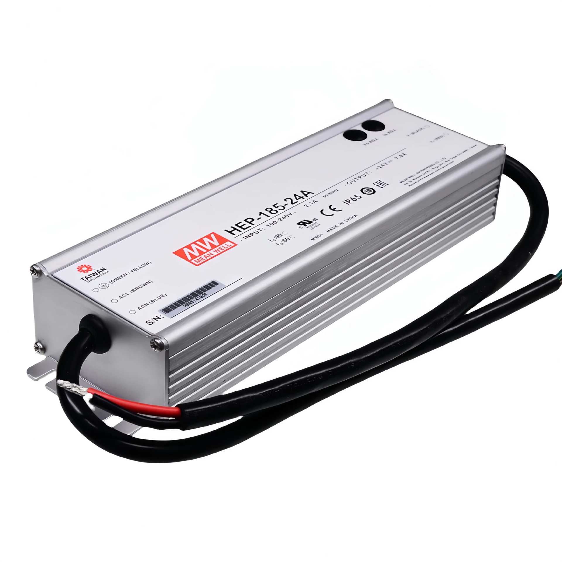 明纬HEP-185-54A  185W高尘、高湿、高震动环境使用电源