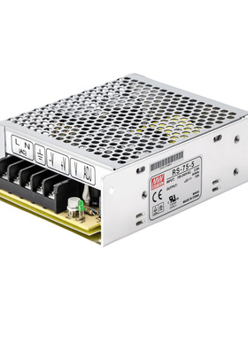 MEANWELL明纬电源RS-75-15  75W15V单组输出开关电源