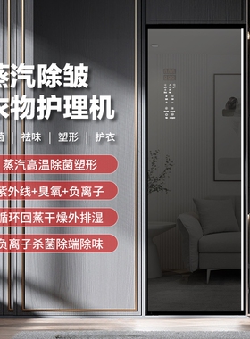 衣服智能烘干消毒除螨除皱蒸汽熨泵嵌入干衣柜烫衣物护理机家用热