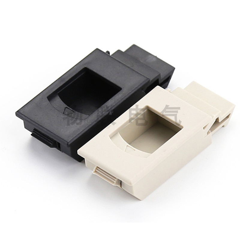 MS735-2尼龙塑料扣手塑料暗拉手