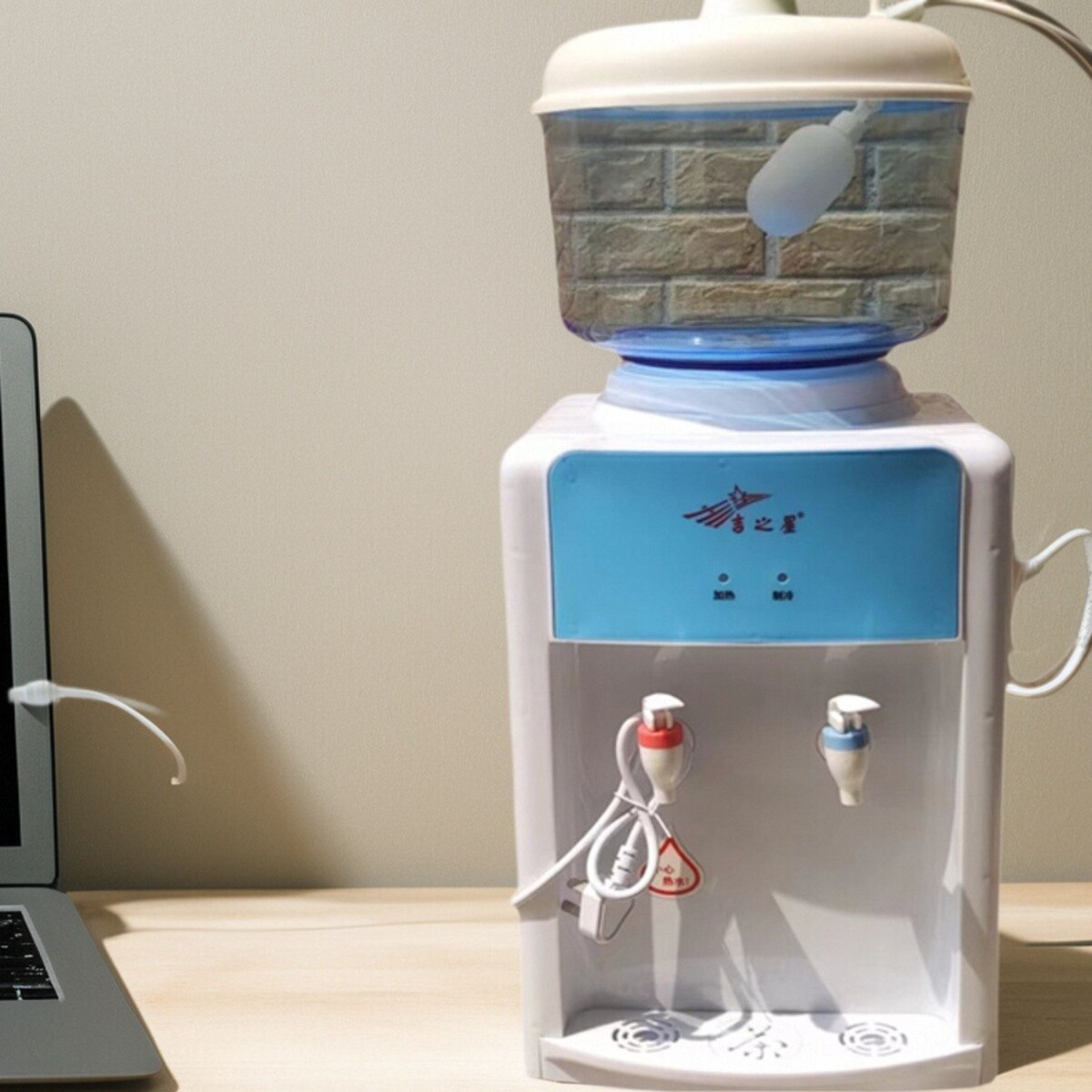 吉之星台式饮水机家用温热冰热桶直插管线桶防溢水装水机净水桶