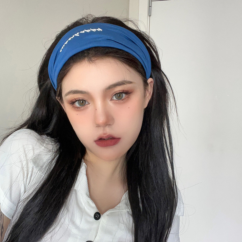 韩版运动发带男头带止汗头巾女健身跑步吸汗护额头箍夏季薄款发饰