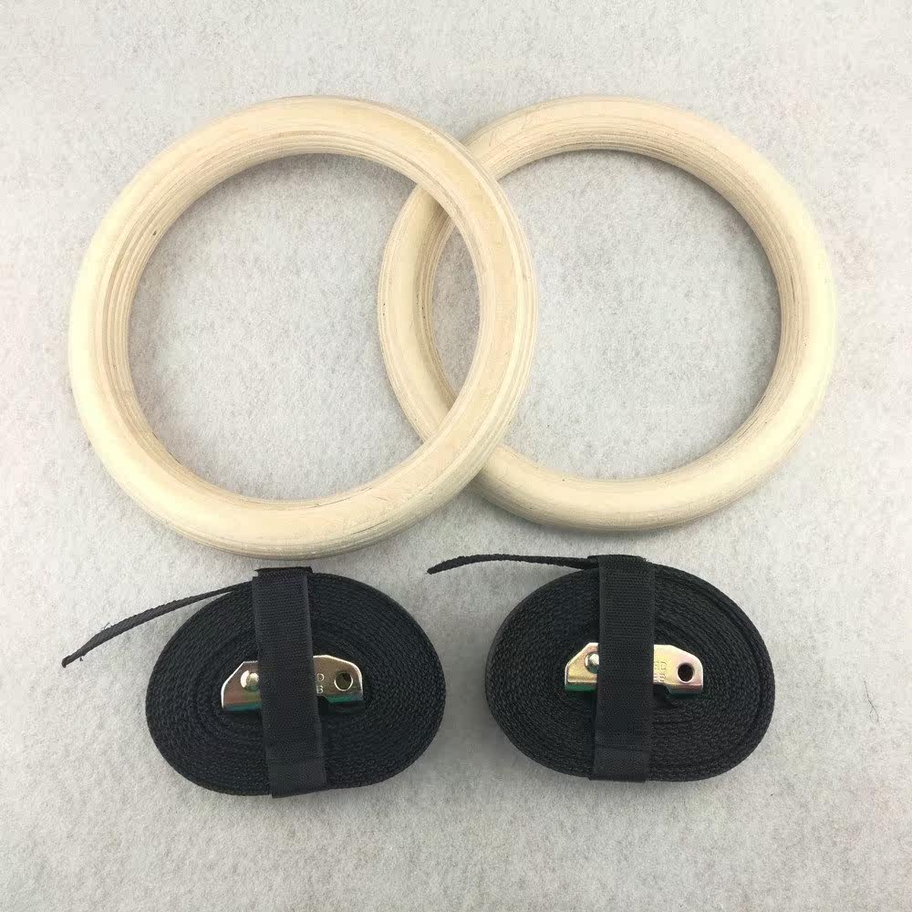Professional Wood Gymnastic Rings Gym Rings with Adjustable|msdalam kategori mod main/animasi/Zhou Bian/cos/permainan papan, acuan/model kertas, Mech/up Zhimo - dari Buy2taobao.com untuk memberikan perkhidmatan ejen Taobao profesional membeli