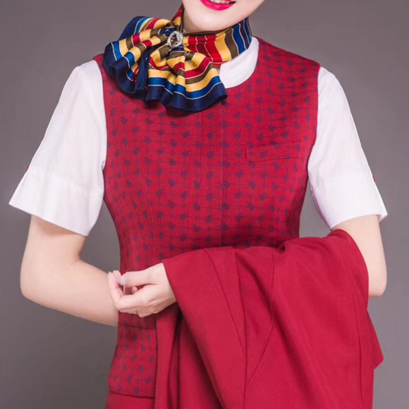 ca国航空乘空姐衣服二手空姐马甲上衣空姐裙子外套马夹礼仪服