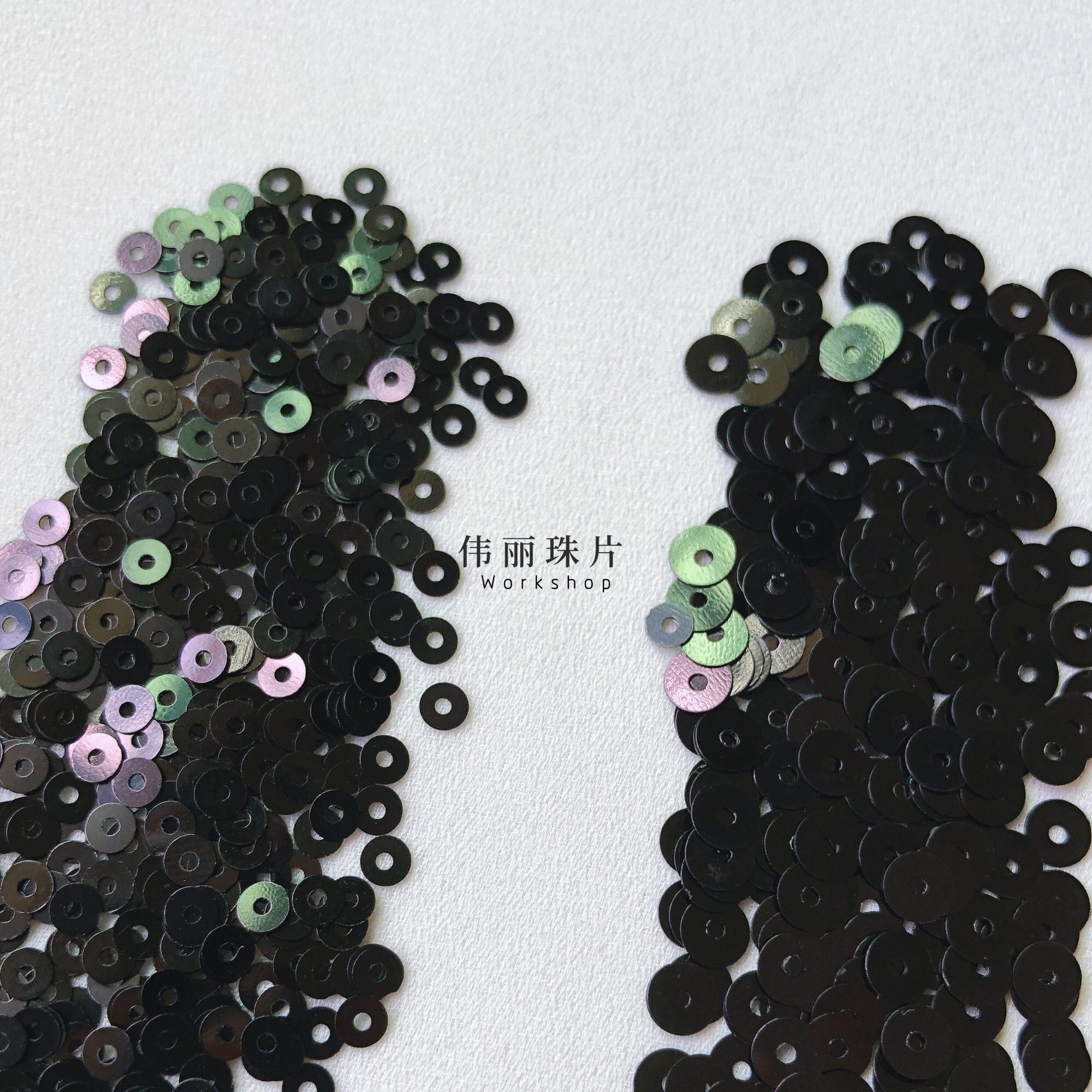 法式刺绣珠片伟丽亮片PET