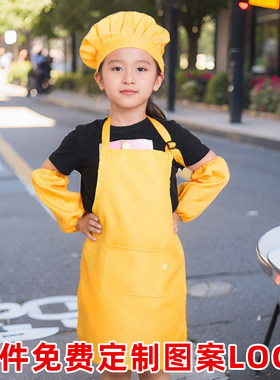 幼儿园园服围腰工作服印