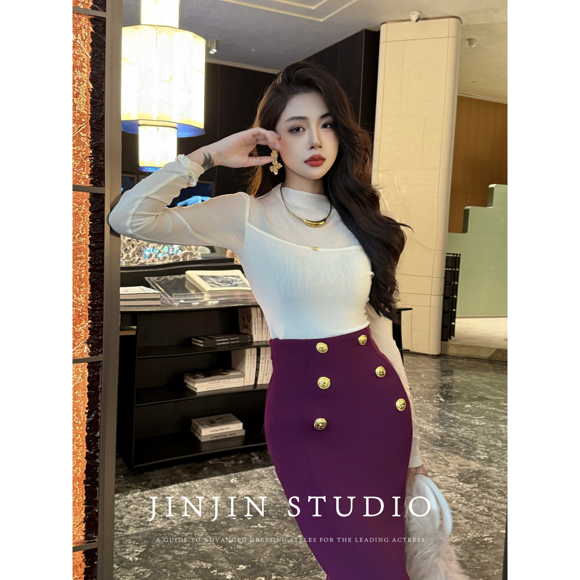 洋气时尚百搭打底显瘦上衣