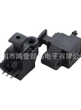 鸿壹厂家供应接收型光纤端子DLR-1111光纤座/信号/音频传输端子