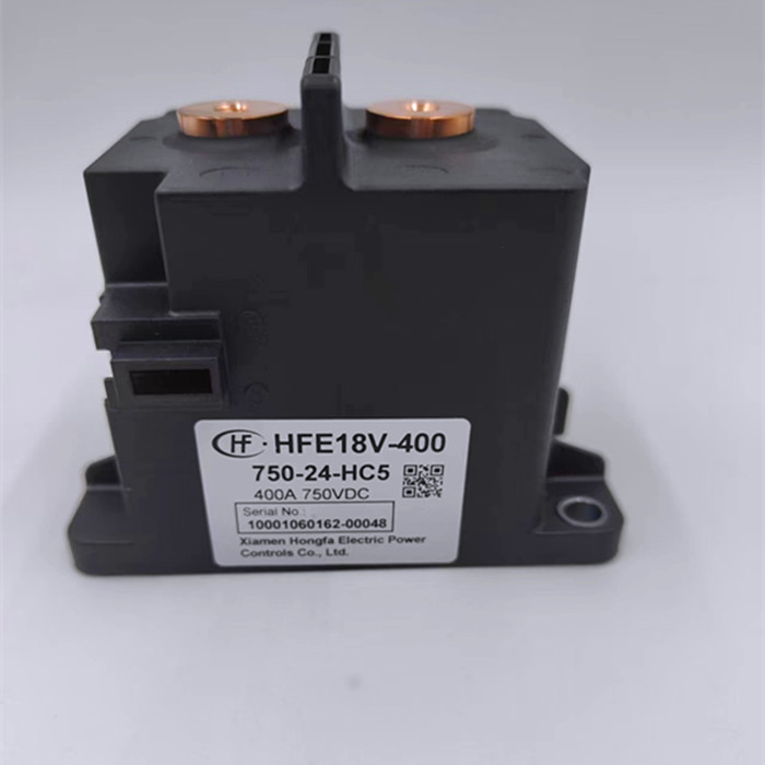 宏发直流接触器 HFE18V-400 750-24-HC5 DC750V400A线圈24v继电器