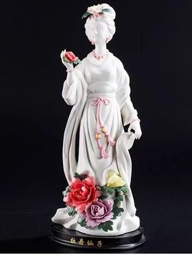 客厅美女仕女神像陶瓷家用供奉