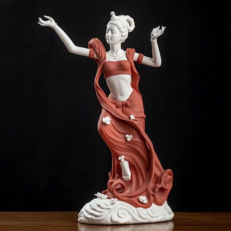 陶瓷人物美女雕塑装饰品