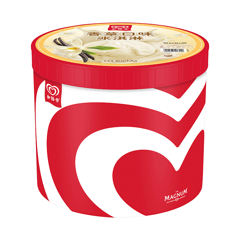 和路雪3.5千克大桶冰淇淋冷饮