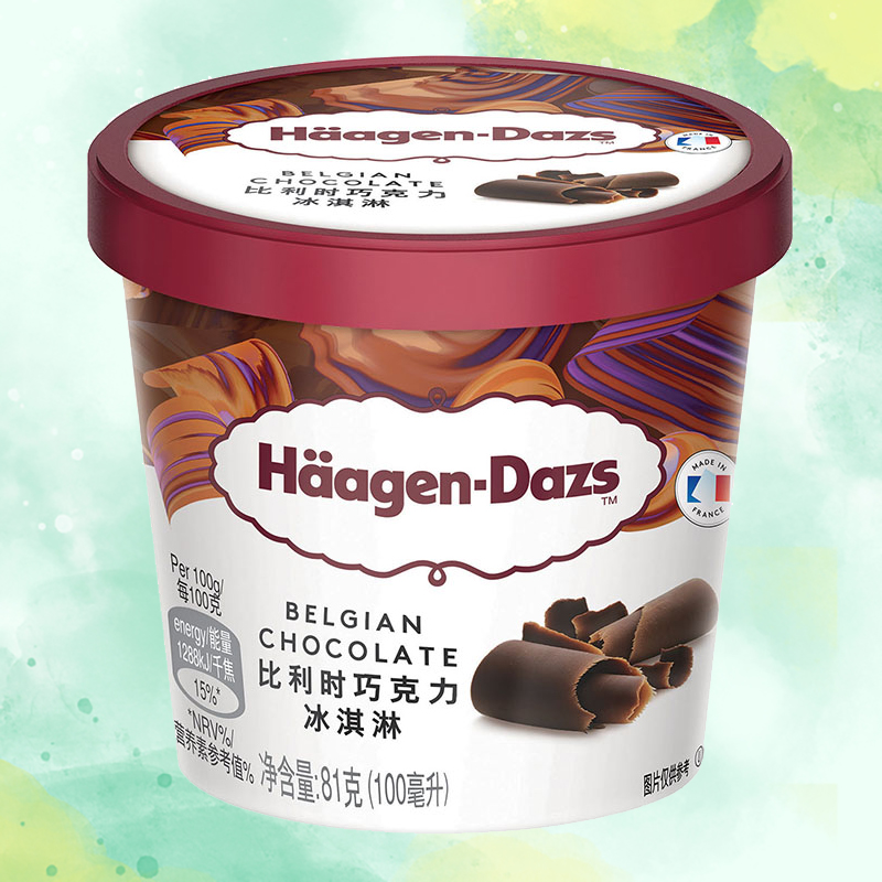 法国哈根达斯多口味冰激凌