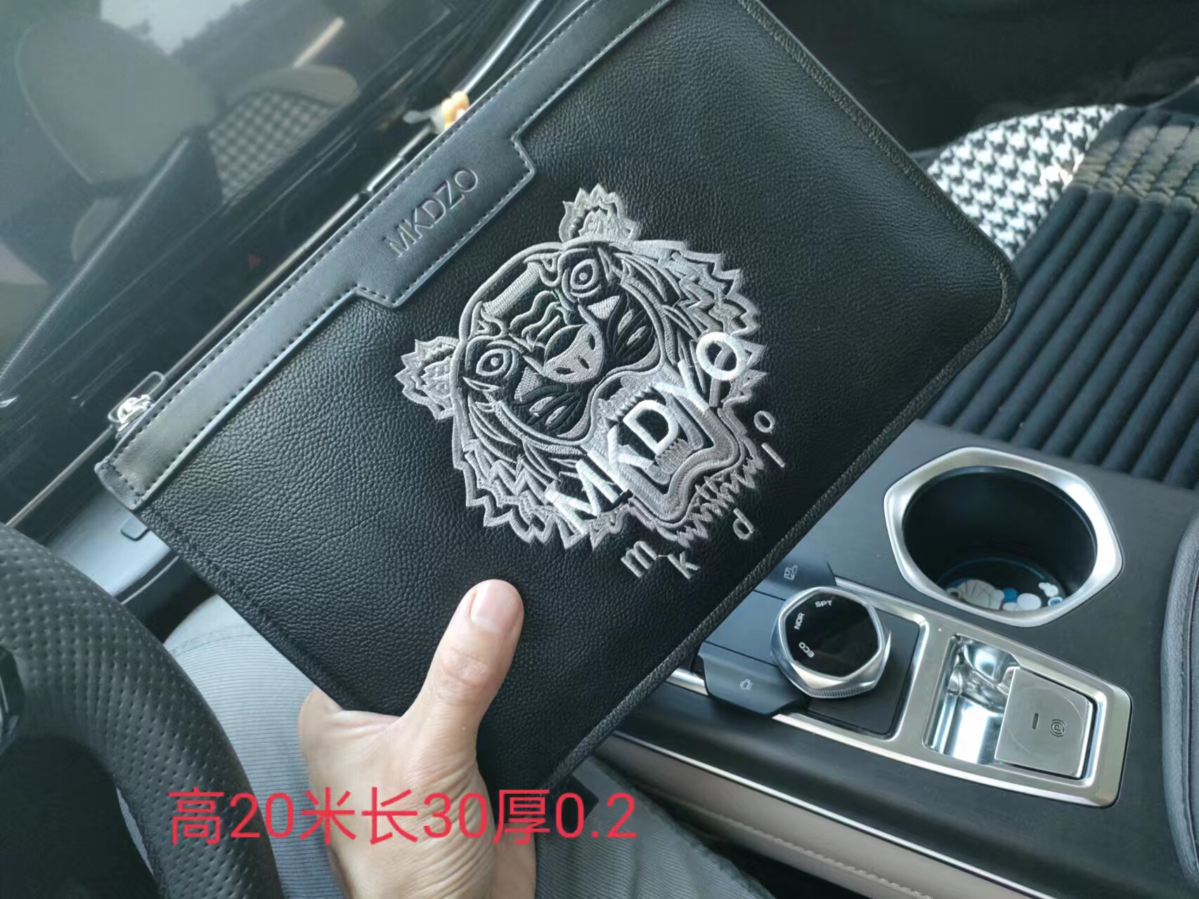 洣凯迪亚手拿包聚酯纤维休闲刺绣