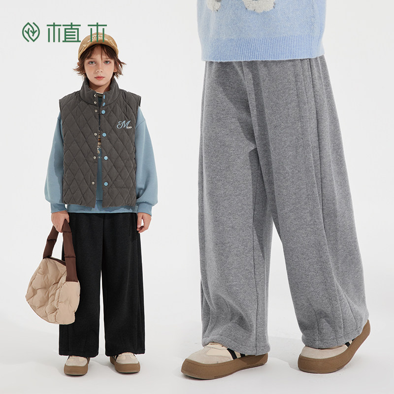 男童 糯米羊绒休闲针织裤