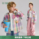 儿童衬衫 男童女童 2026春季 植木 童装 彩色格纹 新款 DIY定制格