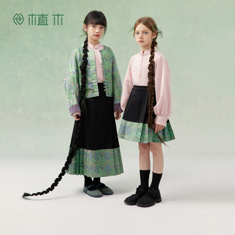 植木童装女童裙子2025新款儿童裙子半裙秋冬中大童连衣裙马面裙,童装/婴儿装/亲子装,半身裙,淘宝优惠券,粉丝福利购,淘宝优惠卷