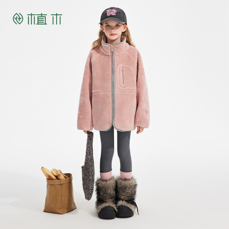植木童装 儿童棉服2025秋冬新款中大童奥粒绒外套上衣女童棉服,童装/婴儿装/亲子装,普通外套,淘宝优惠券,粉丝福利购,淘宝优惠卷