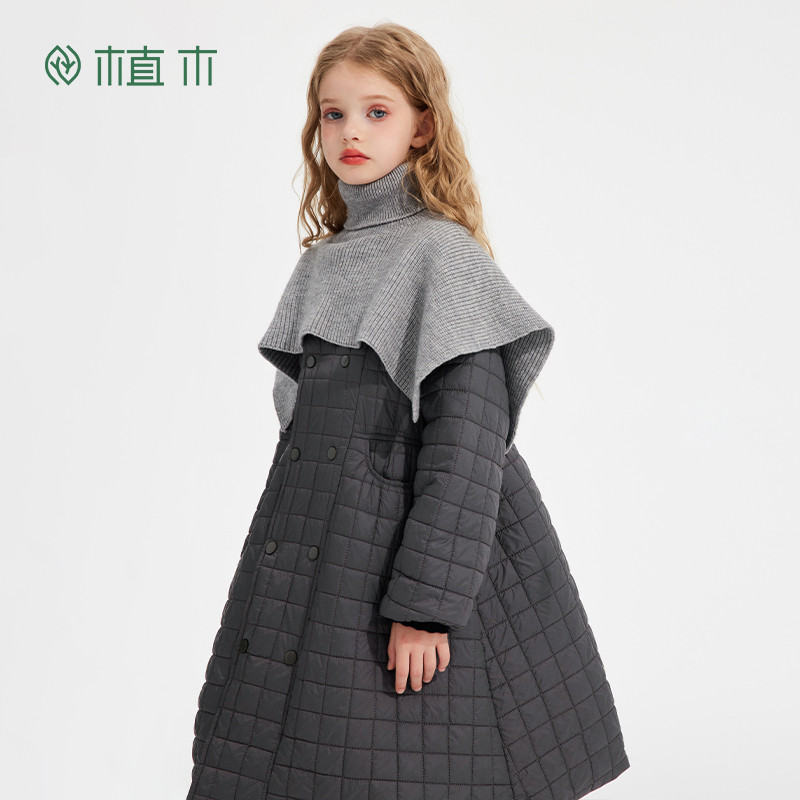 植木童装 儿童外套2025秋冬新款中大童夹棉保暖外套上衣女童外套,童装/婴儿装/亲子装,普通外套,淘宝优惠券,粉丝福利购,淘宝优惠卷