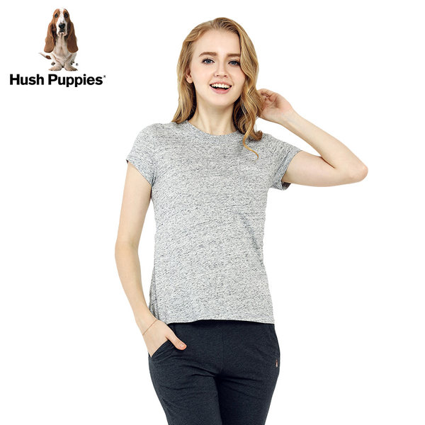 Hush Puppies 暇步士 女式圆领T恤 天猫优惠券折后￥49包邮（￥99-50）多色可选