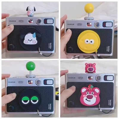 适合拍立得硅胶镜头盖热靴盖可爱