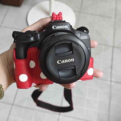 可爱佳能R7R8底座保护套半套