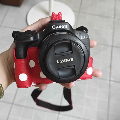 可爱佳能R7R8底座保护套半套