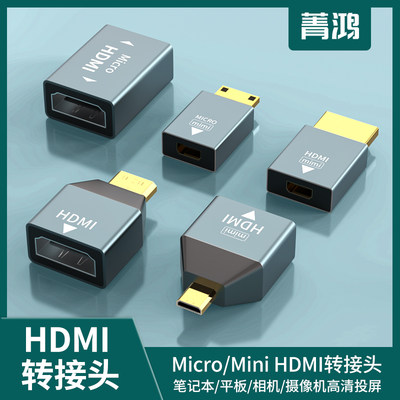 菁鸿Minihdmi转hdmi转接头4K60Hz