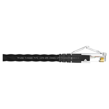 六类非屏蔽网络跳线 LINK 1米网线 黑 EC600 工程级CAT6类