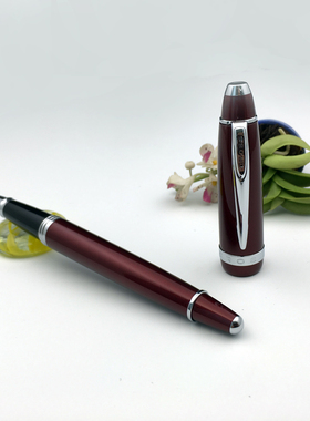 美国品牌CROSS高仕领袖系列白夹宝珠笔签字笔  红色 蓝色 黑色