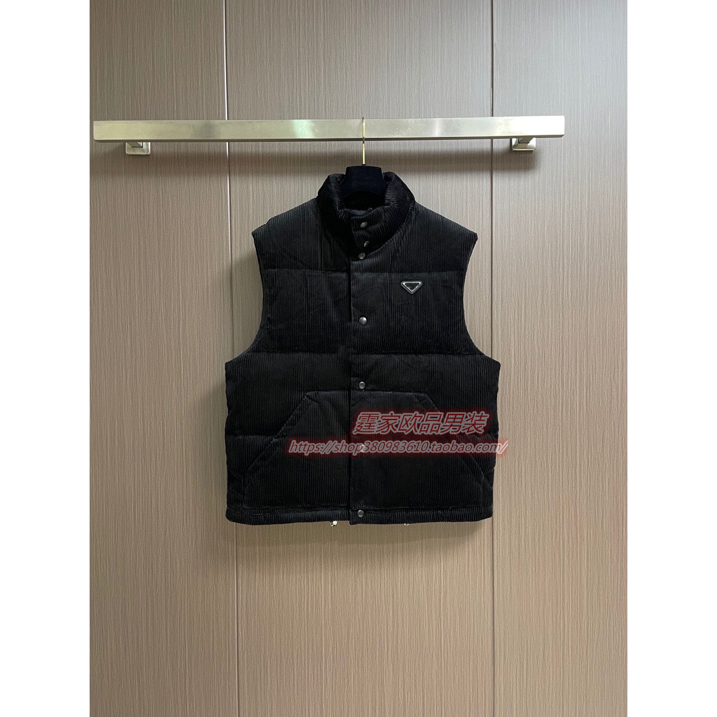 2025新款男士灯芯绒马甲