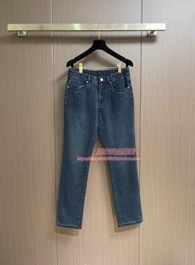 2026秋冬新款男工装直筒牛仔裤