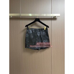 棉百搭修身 短裤 男士 直筒休闲五分裤 2026夏季 简约中裤 印花沙滩新款