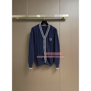 秋冬季 男2025新款 毛衣外套外穿休闲V领户外线衣保暖 针织开衫 男士