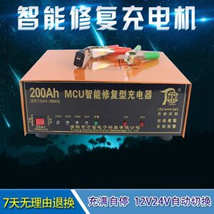 汽车摩托车电瓶充电器12