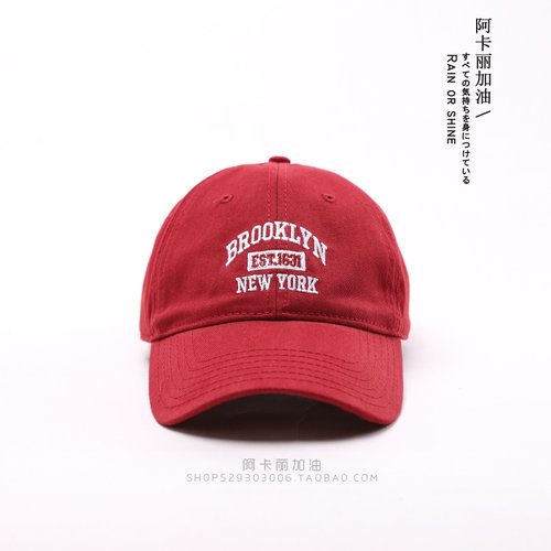 推荐留美单！复古美腔咔叽棒球帽