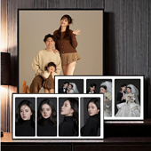 写真婚纱照宫格相框桌摆台件定制结婚全家福洗照片打印制作高级感